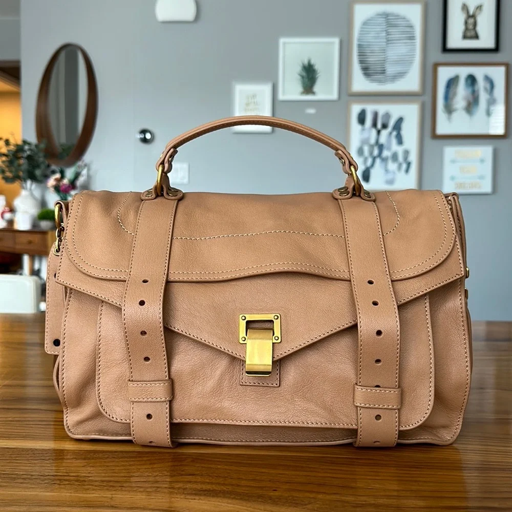 Proenza Schouler Tan Shoulder Bag - Picture 1 of 16